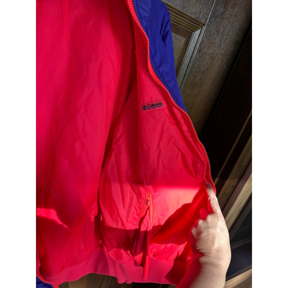 VTG 90s Columbia Reversible Thinsulate Insulated Ski Full Zip Coat Jacket XL - Picture 6 of 8